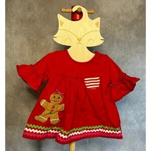 Gingerbread Christmas Shirt - 12M